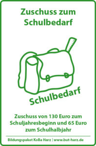 uschuss von 130 Euro zum Schuljahresbeginn und 65 Euro zum Schulhalbjahr